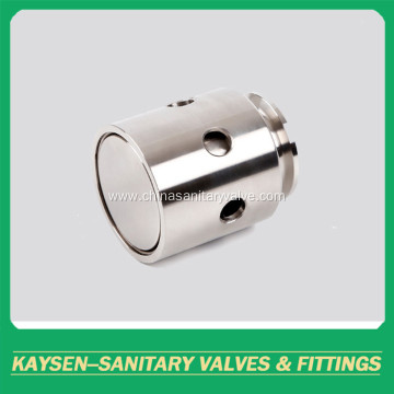 Sanitary negative pressure relief safety valve